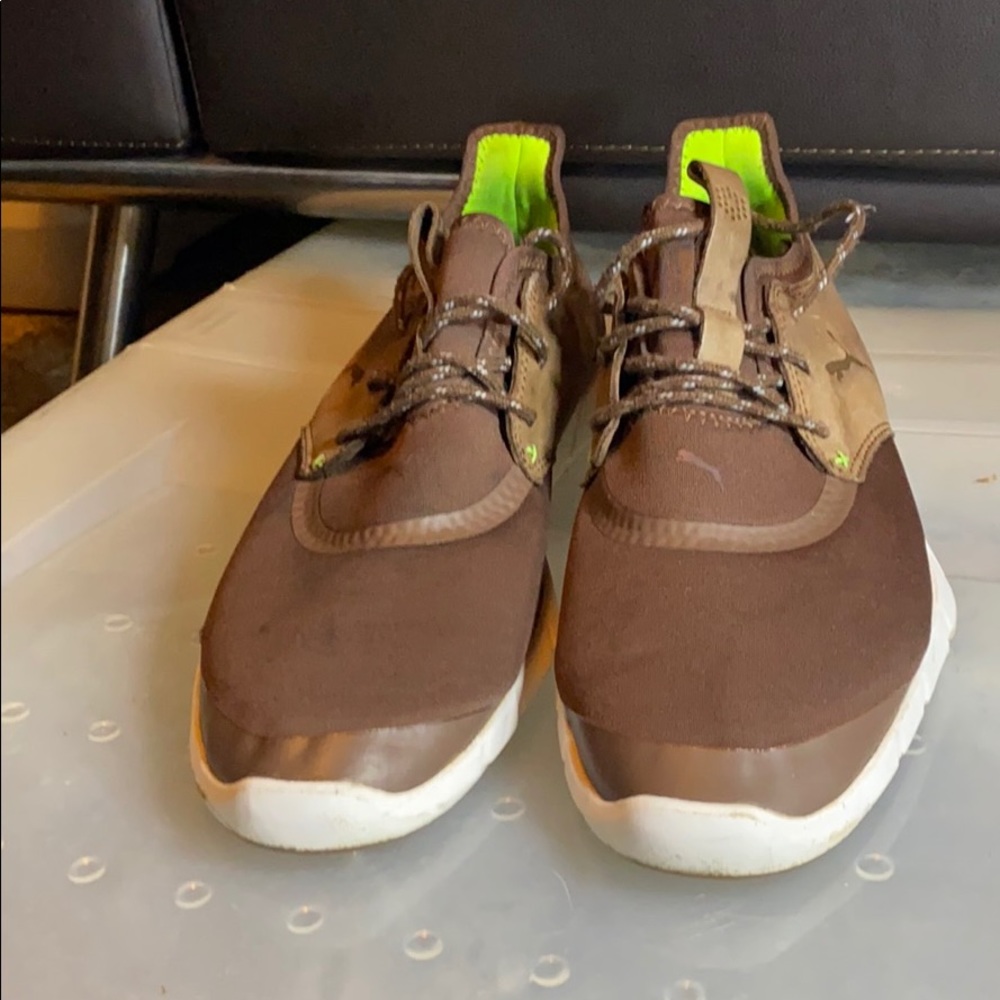 Puma Ignite Spikeless Golf Shoes Size US 8 Brown